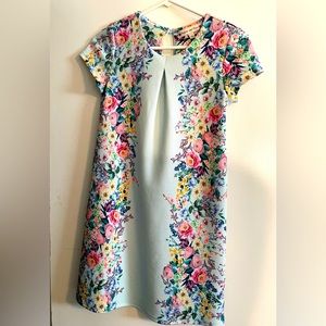 Poppies & Roses Floral dress. Girls size large.